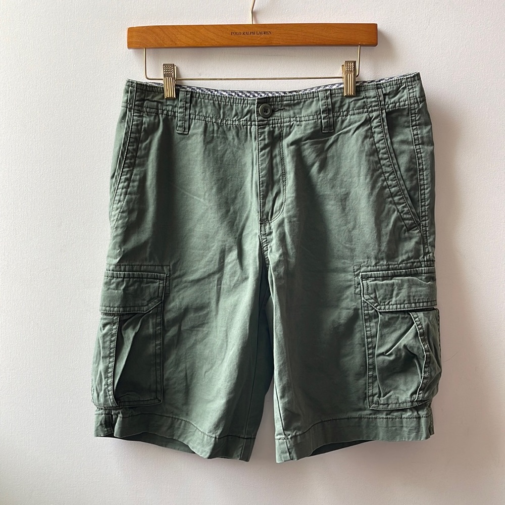 Tommy Hilfiger Men’s Cargo Shorts | Green | 31